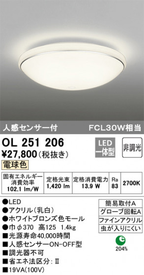 ODELIC ǥå 󥰥饤 OL251206 ᥤ̿