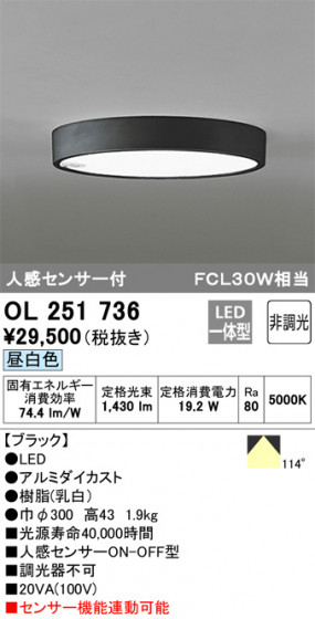 ODELIC ǥå 󥰥饤 OL251736 ᥤ̿