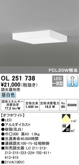 ODELIC ǥå 󥰥饤 OL251738 ᥤ̿