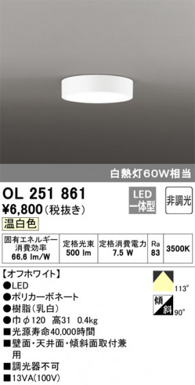 ODELIC ǥå 󥰥饤 OL251861 ᥤ̿
