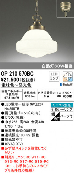 ODELIC ǥå ڥȥ饤 OP210570BC ᥤ̿