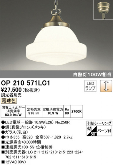 ODELIC ǥå ڥȥ饤 OP210571LC1 ᥤ̿