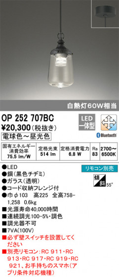 ODELIC ǥå ڥȥ饤 OP252707BC ᥤ̿