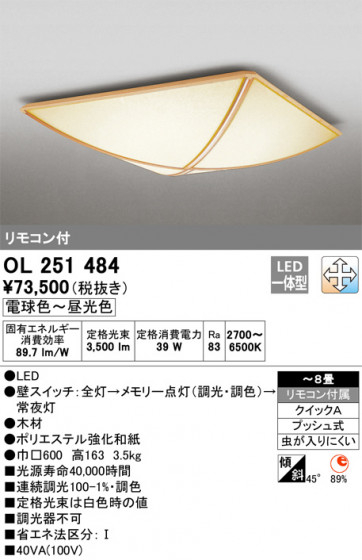 ODELIC ǥå 󥰥饤 OL251484 ᥤ̿