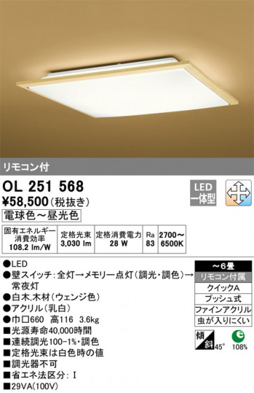 ODELIC ǥå 󥰥饤 OL251568 ᥤ̿