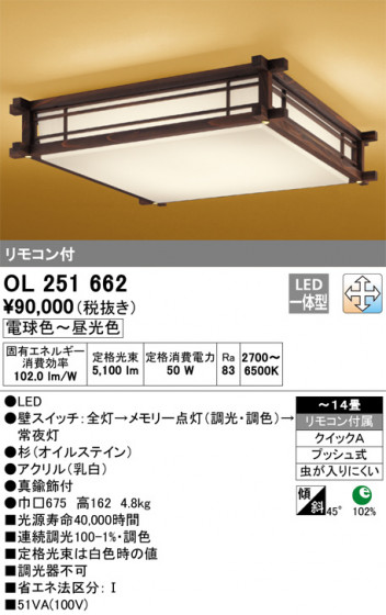 ODELIC ǥå 󥰥饤 OL251662 ᥤ̿