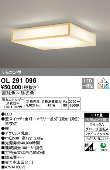 ODELIC ǥå 󥰥饤 OL291096 ᥤ̿