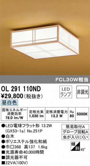 ODELIC ǥå 󥰥饤 OL291110ND ᥤ̿