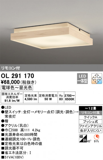 ODELIC ǥå 󥰥饤 OL291170 ᥤ̿