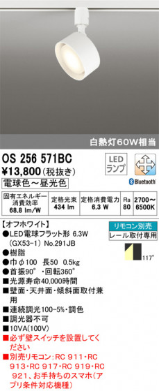 ODELIC ǥå ݥåȥ饤 OS256571BC ᥤ̿