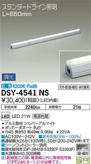 ʼ̿ | DAIKO ŵ ܾѴ DSY-4541NS | ̿䡦ƥꥢΡڥ饤ȥ
