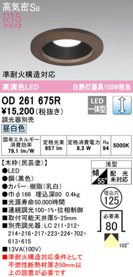ODELIC ǥå 饤 OD261675R ᥤ̿