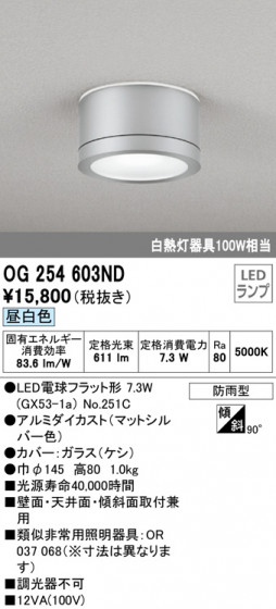 ODELIC ǥå ƥꥢ饤 OG254603ND ᥤ̿