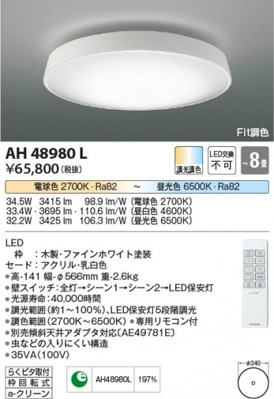 β Koizumi ߾ AH48980L