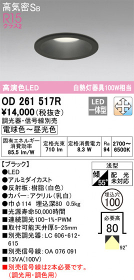 ñʲ | ODELIC ǥå 饤 OD261517R | LEDη¡ʰ Ҹ