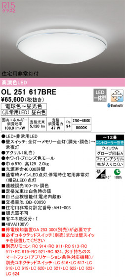 ñʲ | ODELIC ǥå 󥰥饤 OL251617BRE | LEDη¡ʰ Ҹ