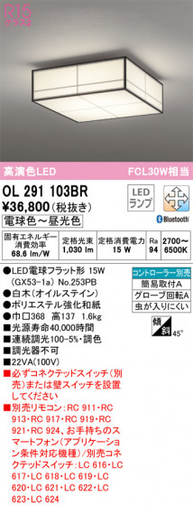 ñʲ | ODELIC ǥå 󥰥饤 OL291103BR | LEDη¡ʰ Ҹ