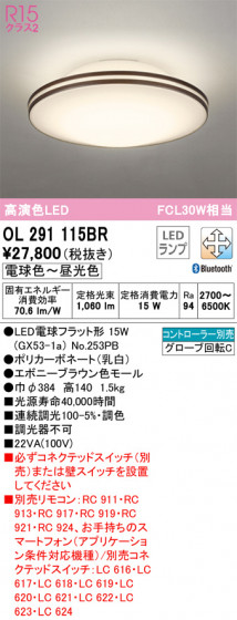ñʲ | ODELIC ǥå 󥰥饤 OL291115BR | LEDη¡ʰ Ҹ