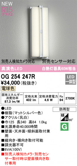 ñʲ | ODELIC ǥå ƥꥢ饤 OG254247R | ̿ 饤ȥ