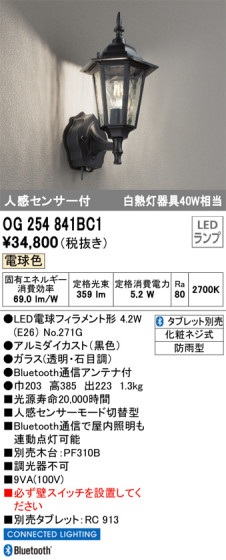 ODELIC ǥå ƥꥢ饤 OG254841BC1 ᥤ̿
