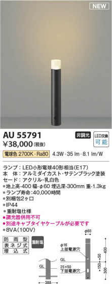 β | Koizumi ߾ ǥ饤 AU55791