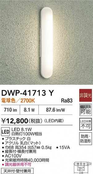 ʼ̿|DAIKO ŵ LEDἼ DWP-41713Y