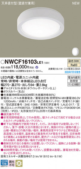 Panasonic 󥰥饤 NWCF16103LE1 ᥤ̿
