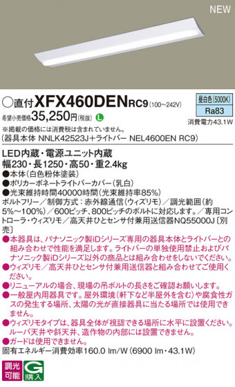 Panasonic ١饤 XFX460DENRC9 ᥤ̿
