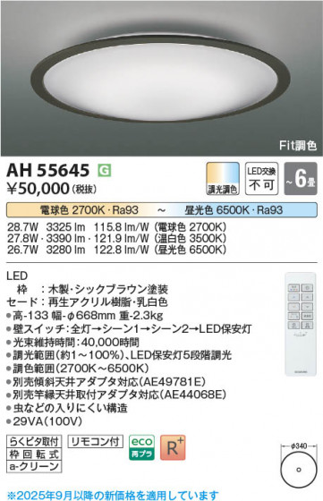 β Koizumi ߾ LED AH55645