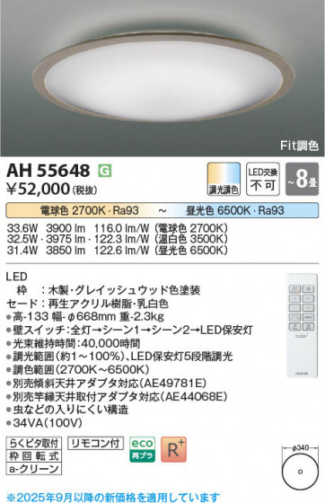 β Koizumi ߾ LED AH55648