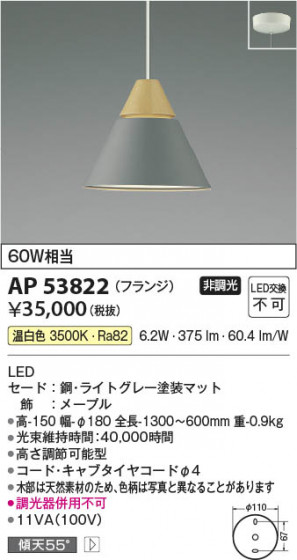 β Koizumi ߾ LEDڥ AP53822