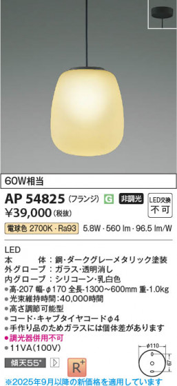 β Koizumi ߾ LEDڥ AP54825