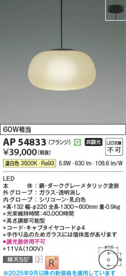 β Koizumi ߾ LEDڥ AP54833