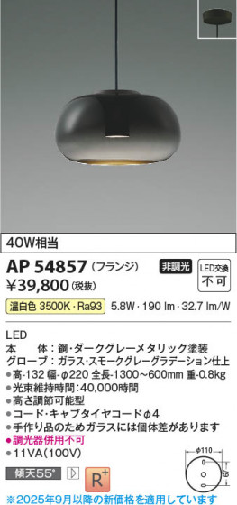 β Koizumi ߾ LEDڥ AP54857