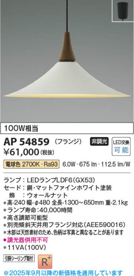 β Koizumi ߾ LEDڥ AP54859