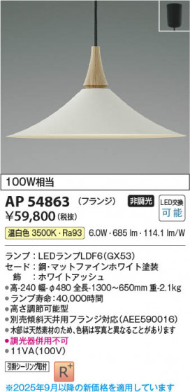 β Koizumi ߾ LEDڥ AP54863