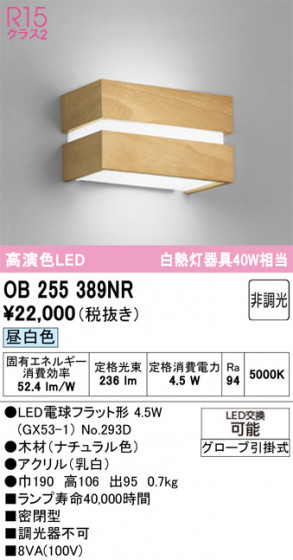 ODELIC ǥå ֥饱å OB255389NR ᥤ̿