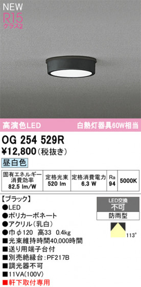 ODELIC ǥå ƥꥢ饤 OG254529R ᥤ̿