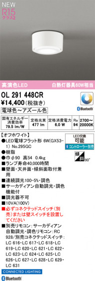 ODELIC ǥå 󥰥饤 OL291448CR ᥤ̿
