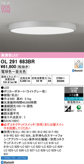 ODELIC ǥå 󥰥饤 OL291683BR ᥤ̿