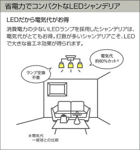 DAIKO ŵ LED DECOLEDS(LED) ǥꥢ DCH-38417Y 