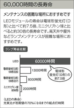 DAIKO ŵ LED DECOLEDS(LED) 饤 DDL-4348YW 