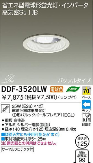 DAIKO DDF-3520LW