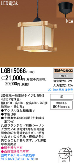 Panasonic LED ڥ  LGB15066 ᥤ̿