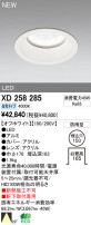ODELIC オーデリック LEDアウトドア ダウンライト XD258285