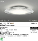ODELIC LED  OL251060