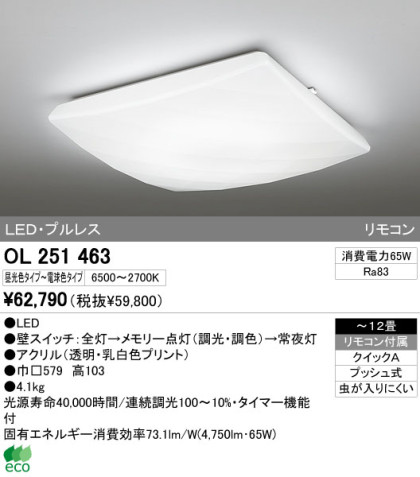 ODELIC ǥå LED 󥰥饤 OL251463 ᥤ̿