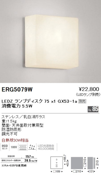 ƣ ENDO LED ȥɥ ERG5079W ᥤ̿