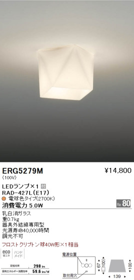 ƣ ENDO LED  ERG5279M ᥤ̿