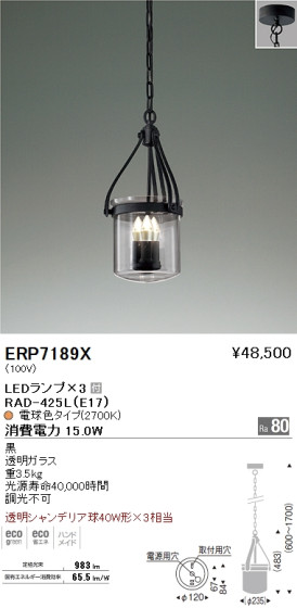 ƣ ENDO LED ڥ ERP7189X ᥤ̿